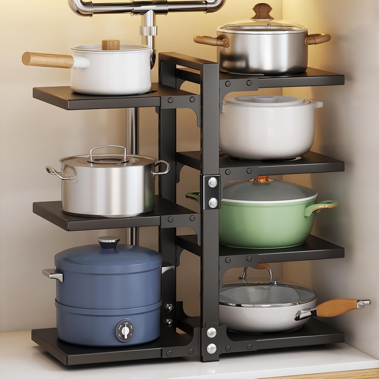 CASONNIK : L’organiseur de casseroles incontournable pour une cuisine ordonnée!