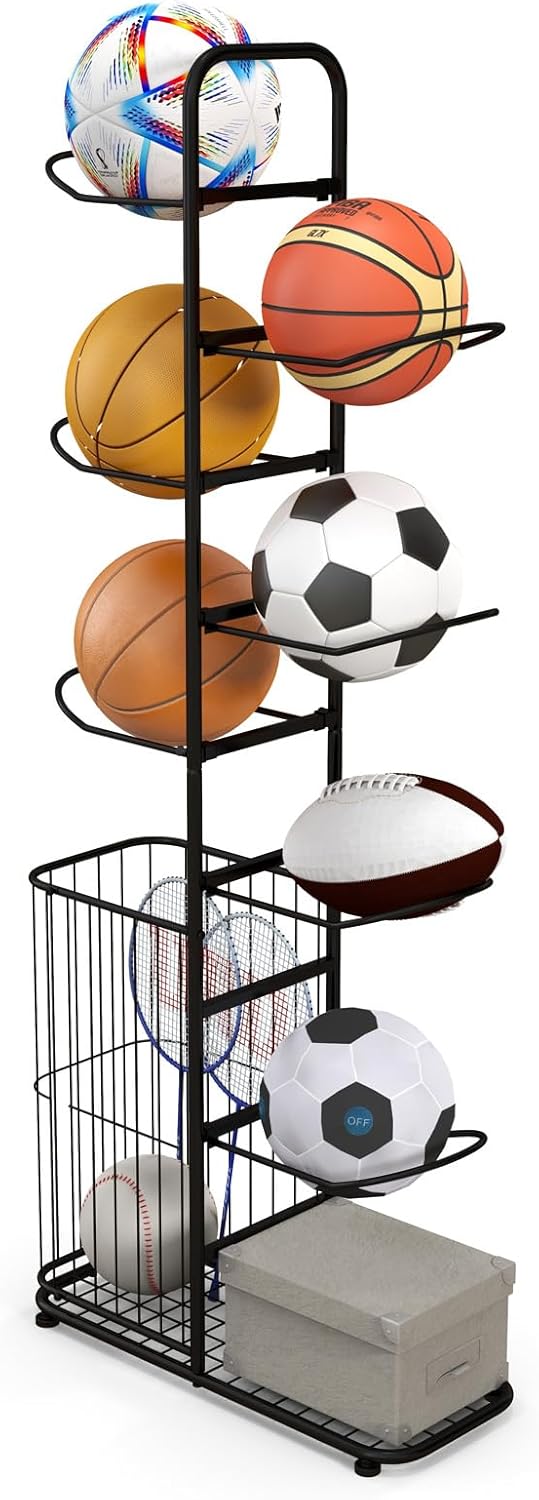 COSTWAY : L’Étagère de Rangement Idéale pour votre Équipement Sportif !
