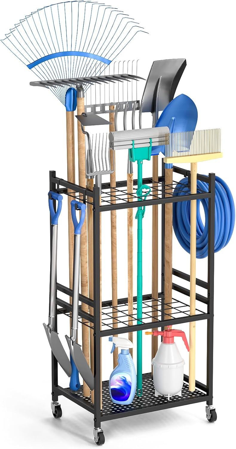 DAOUTIME : L’Organiseur d’Outils de Jardin Indispensable pour un Rangement Optimal!