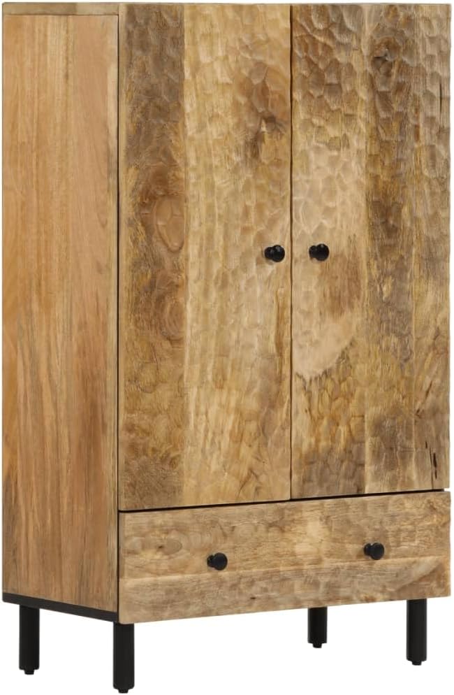 Découvrez le Buffet vidaXL : Élégance et Rangement en Bois de Manguier Massif!