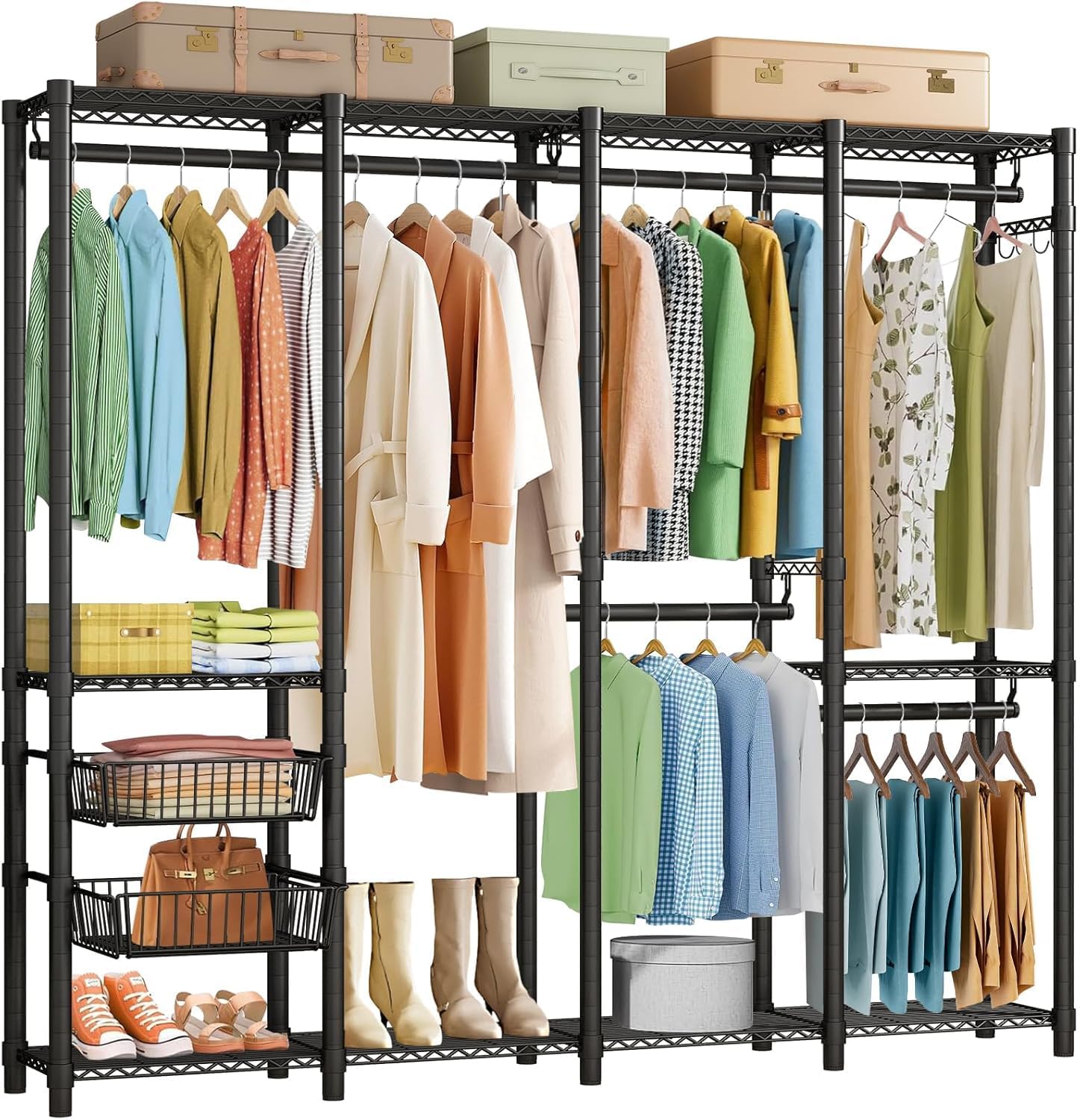 Découvrez le Solerconm : Le Porte-vêtements Multifonctionnel qui Transformera Votre Chambre!