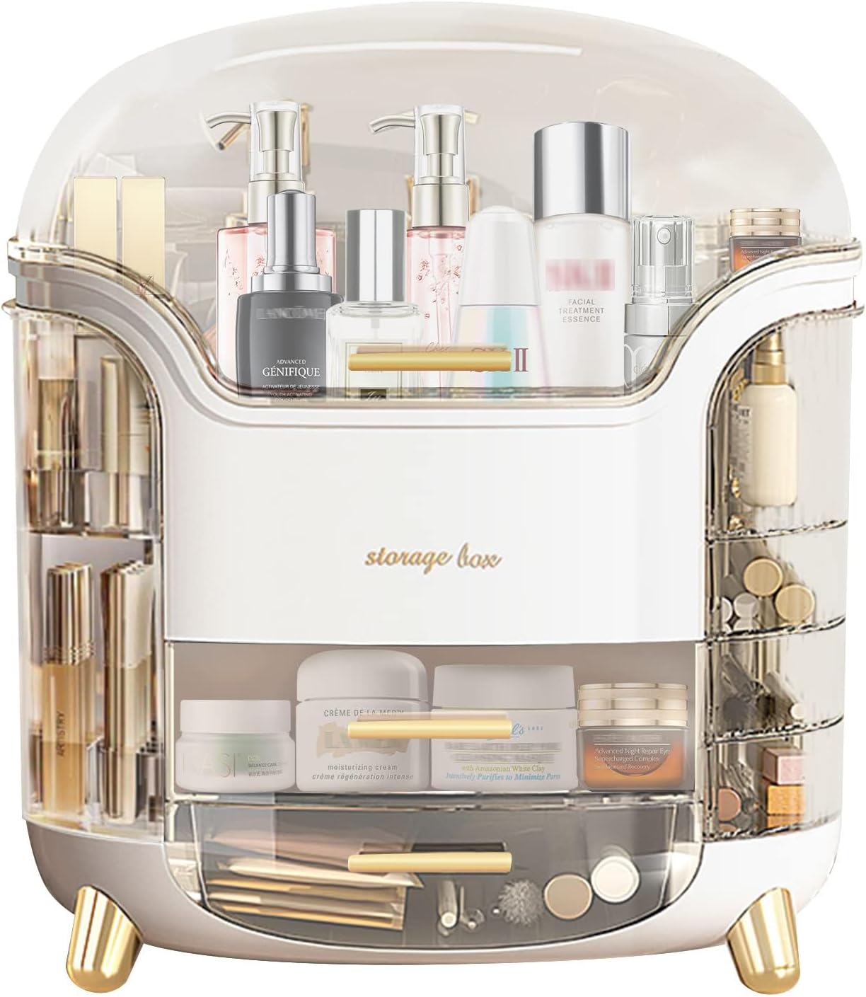 Découvrez le Wuciray Rangement Maquillage : L’Organisateur Indispensable pour un Skincare Impeccable!
