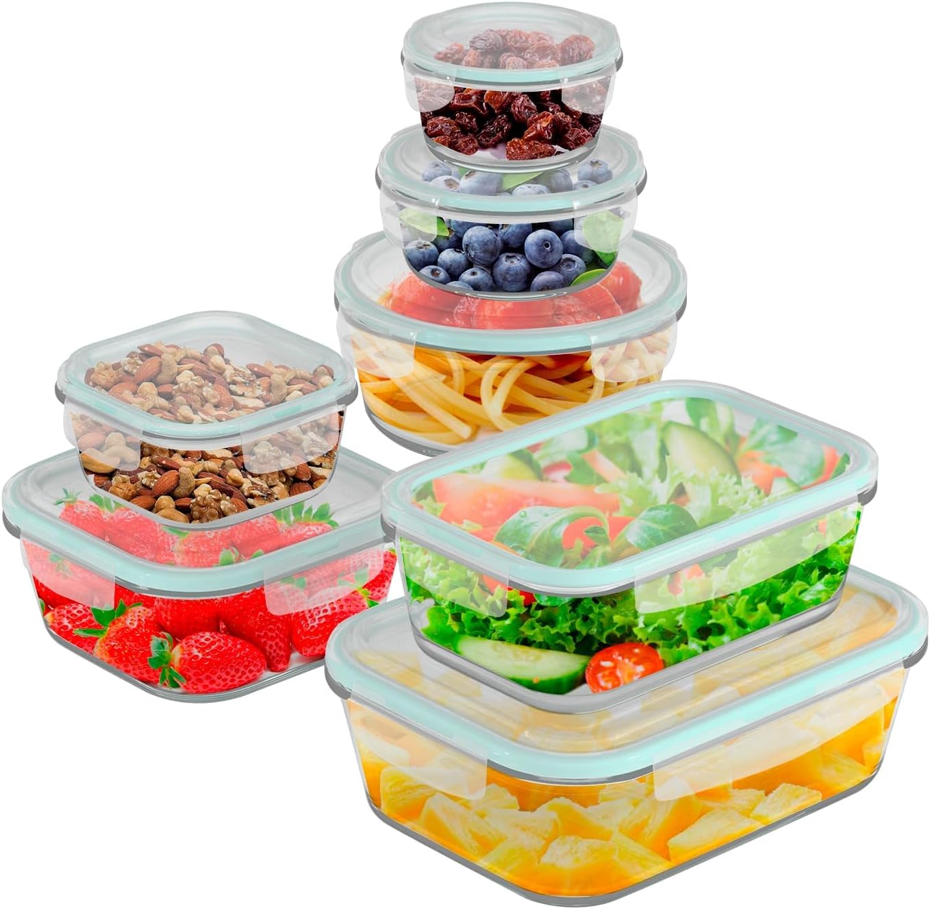 Découvrez les Boîtes Alimentaires Hermétiques en Verre edihome : Votre Solution de Rangement Idéale!