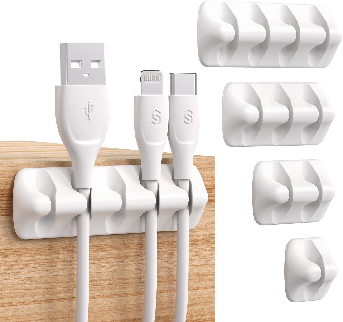 Dites Adieu au Désordre : Avis sur les Clips Câble Organisateur Bureau en Silicone