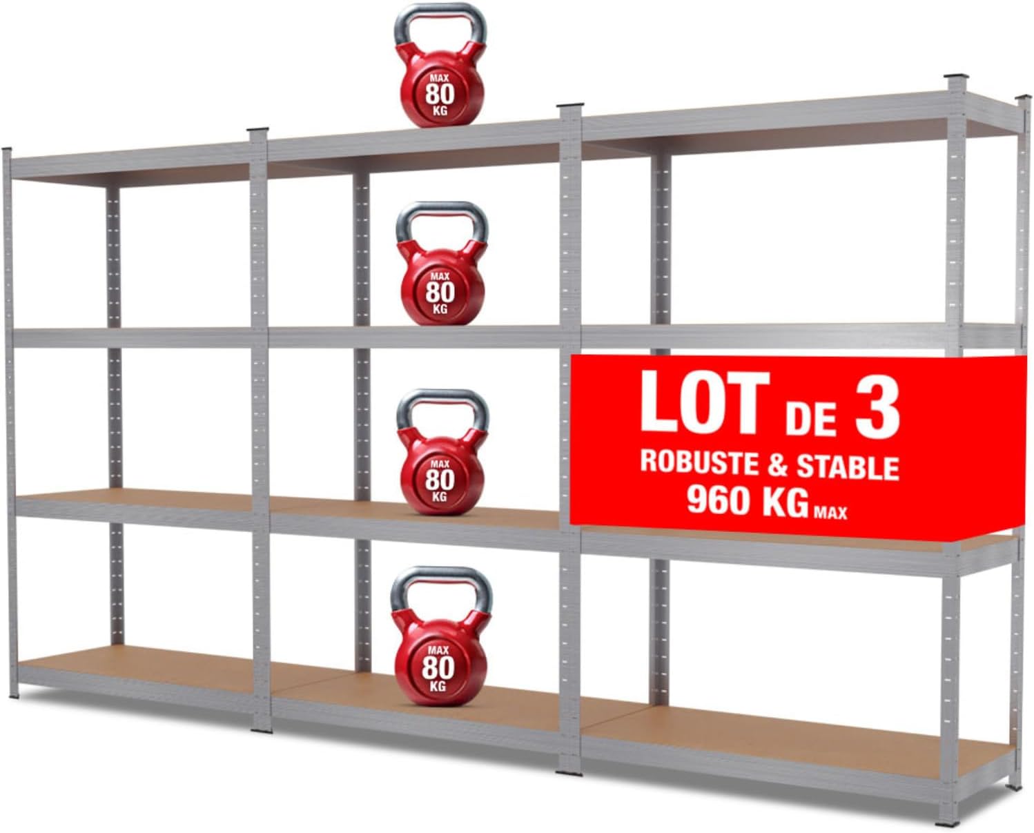 EURO VANADIUM : L’étagère robuste pour un garage parfaitement organisé !