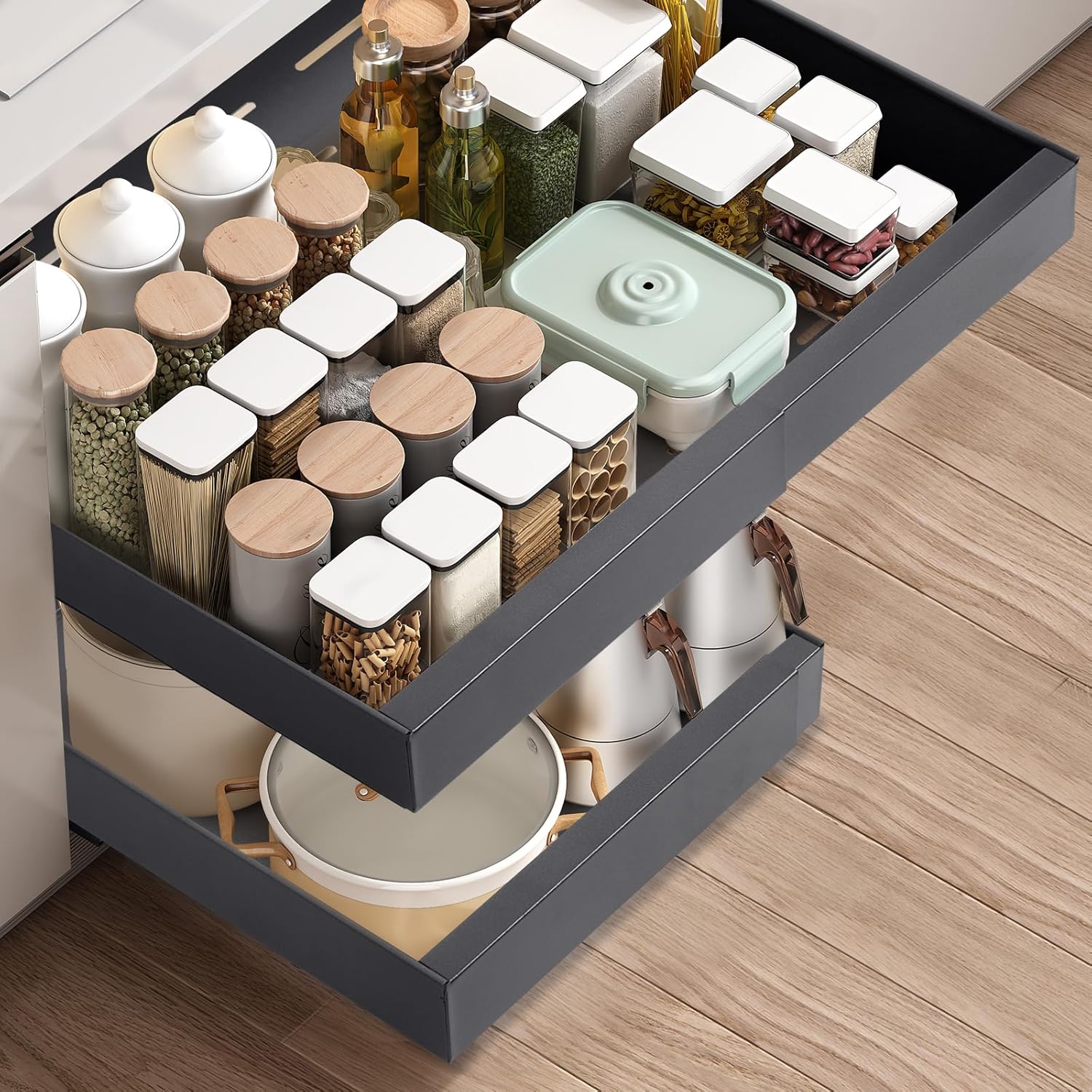 Maximisez Votre Espace avec le Tiroir Coulissant Cuisine Adhesif!