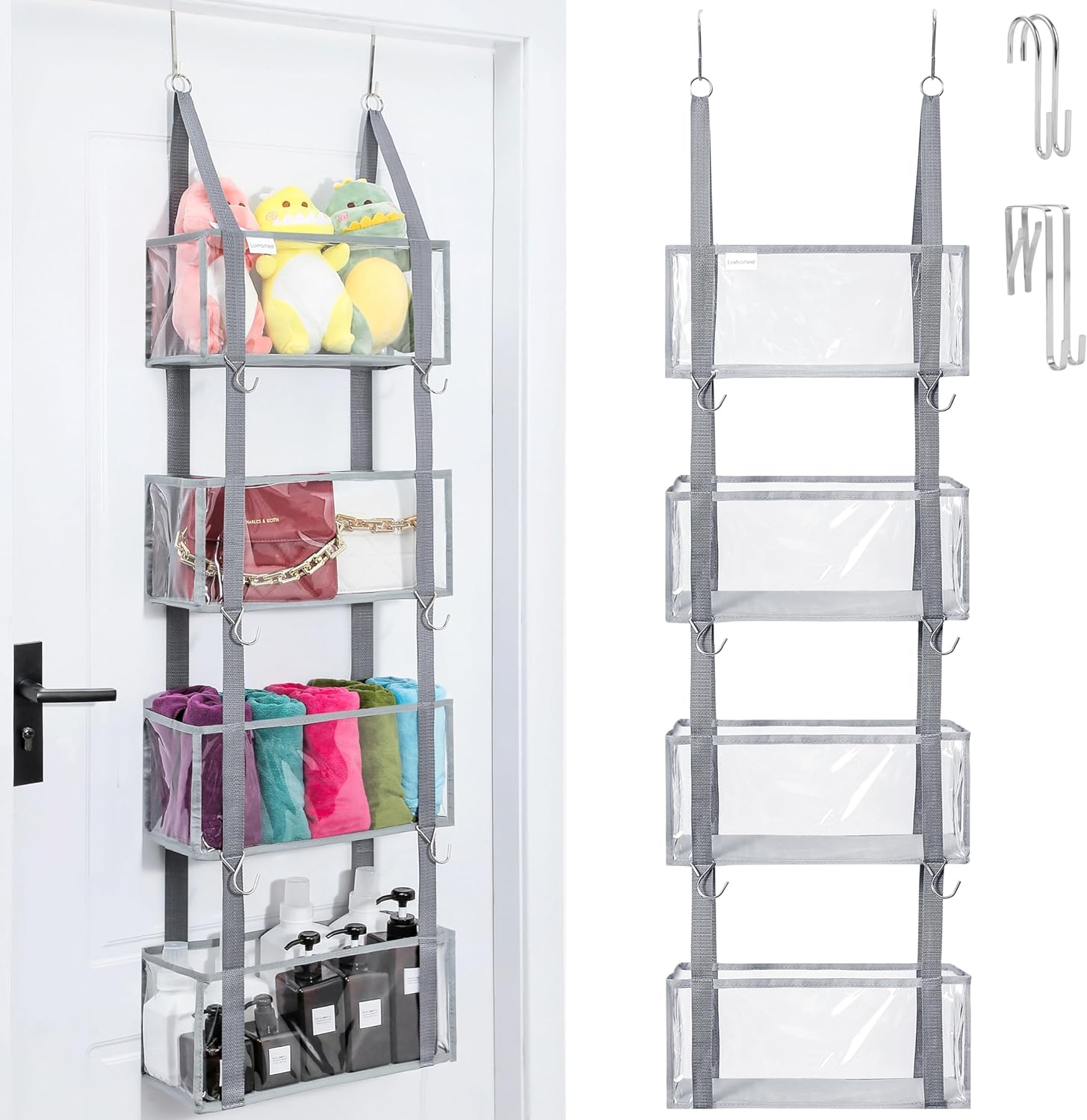 Maximisez votre Espace avec l'Organisateur de Porte : Rangement Pratique pour Toute la Maison!