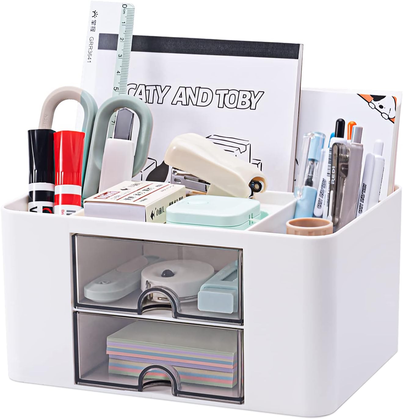 Maximisez votre espace avec notre Organiseur de bureau polyvalent : Structure efficace et rangement astucieux !