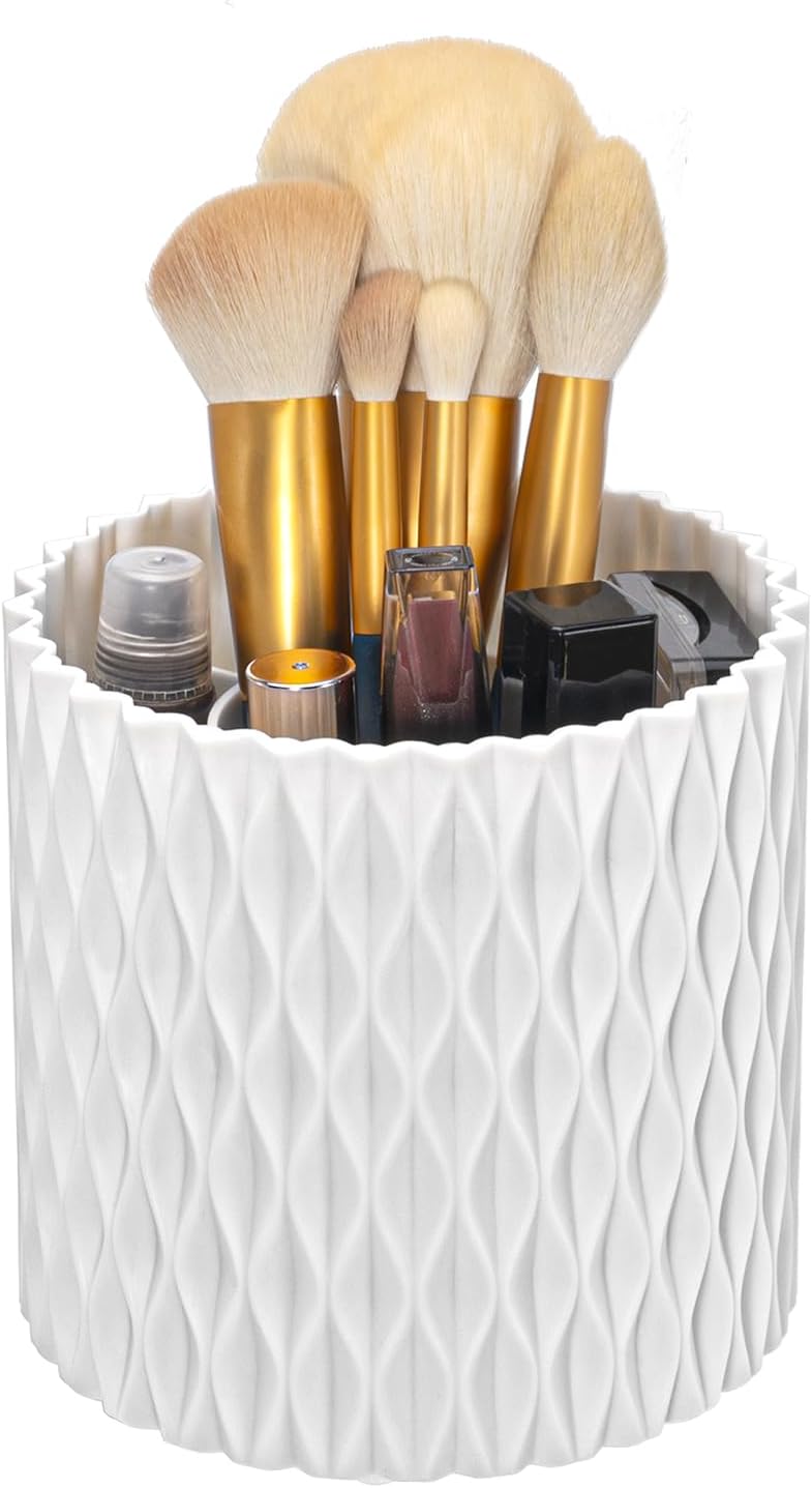 MumdoYAL : L’Organisateur de Maquillage Rotatif qui Révolutionne Votre Espace!
