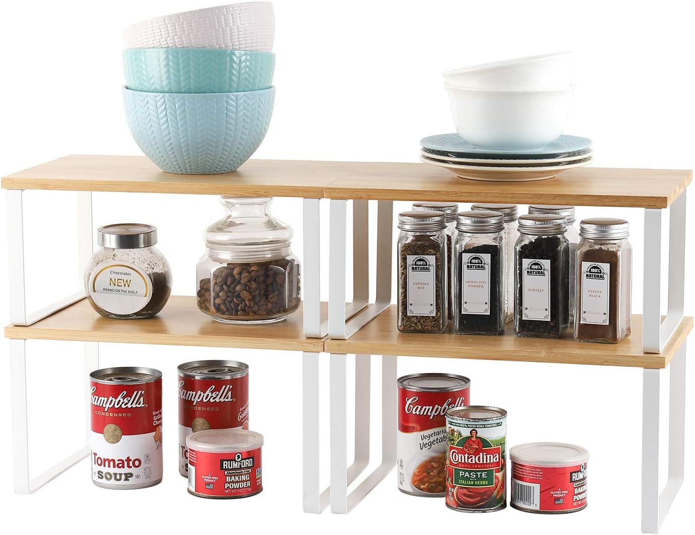 Optimisez Votre Cuisine avec les Étagères en Métal Nandae : Le Must-Have pour un Rangement Efficace!