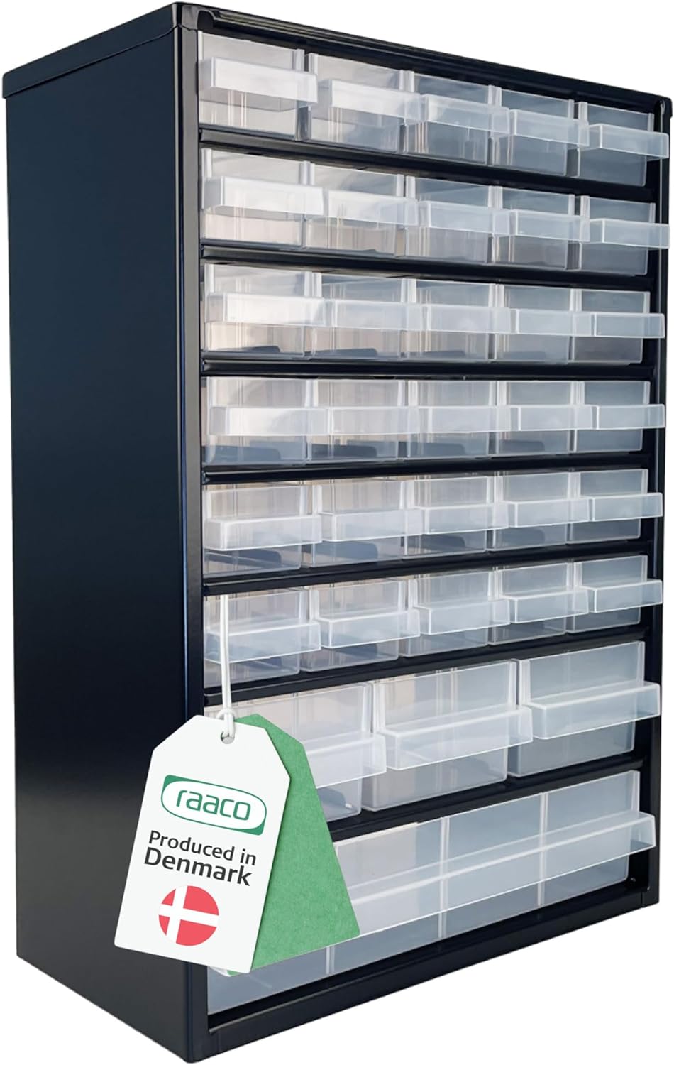Optimisez votre Espace avec le Casier à Tiroirs Raaco C9-34 : Le Rangement Idéal pour Garage et Atelier!