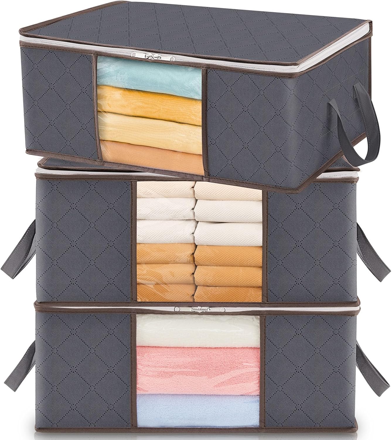 Optimisez Votre Espace avec le Lot de 3 Sacs de Rangement Lifewit !