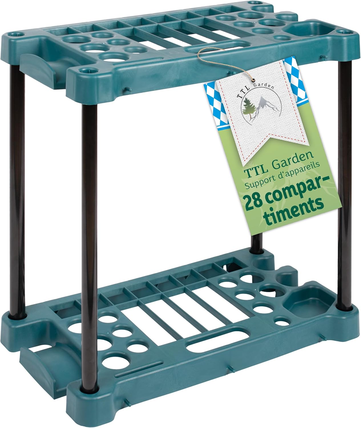 Optimisez Votre Espace avec le Support de Jardin Rectangulaire TTL Commerce : Pratique et Élégant!