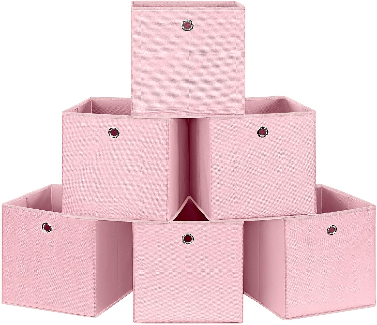 Optimisez Votre Espace avec les Boîtes de Rangement Pliables SONGMICS : Élégance et Praticité en Rose !
