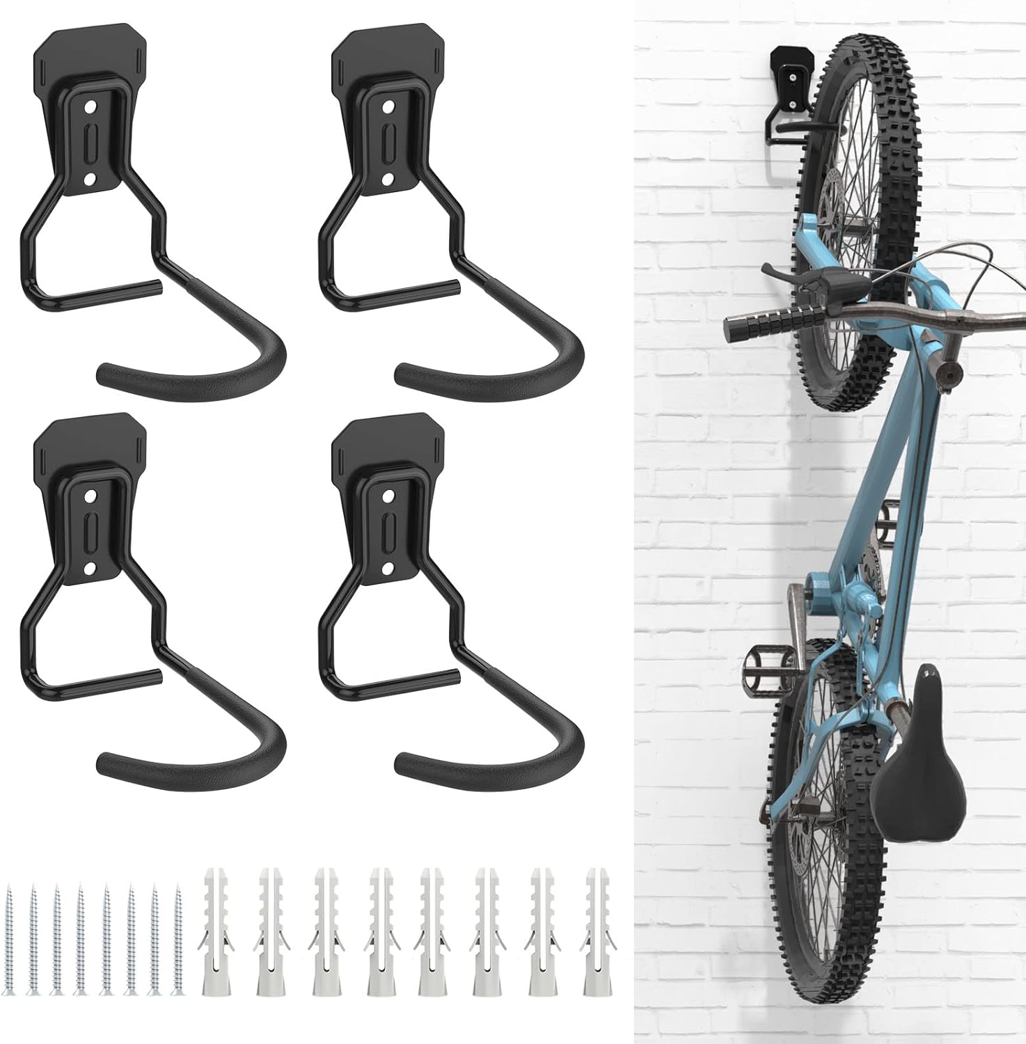 Optimisez votre Espace avec les Crochets Vélo Housolution : Praticité et Style au Rendez-vous !