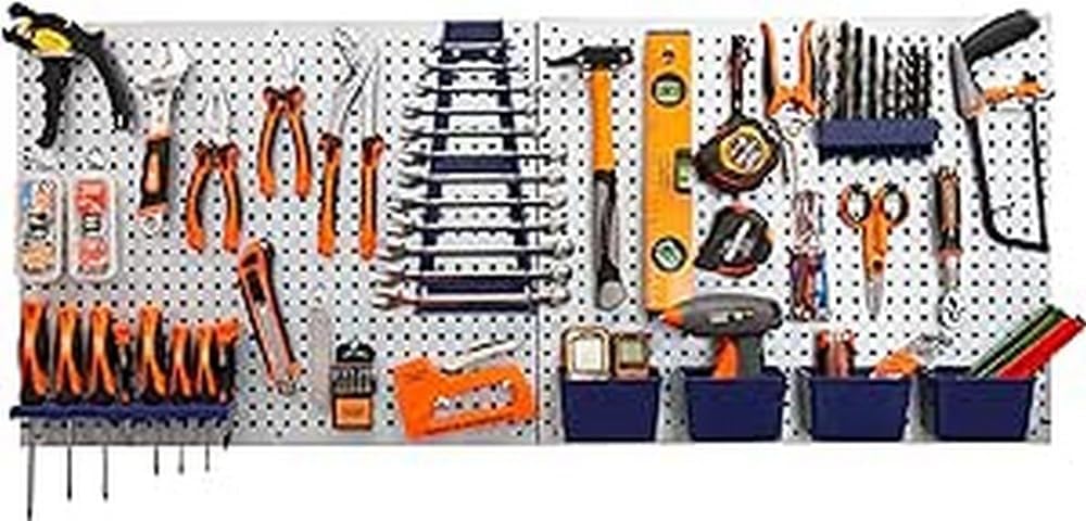 Optimisez votre espace : Avis sur les panneaux muraux en acier pour rangement d’outils