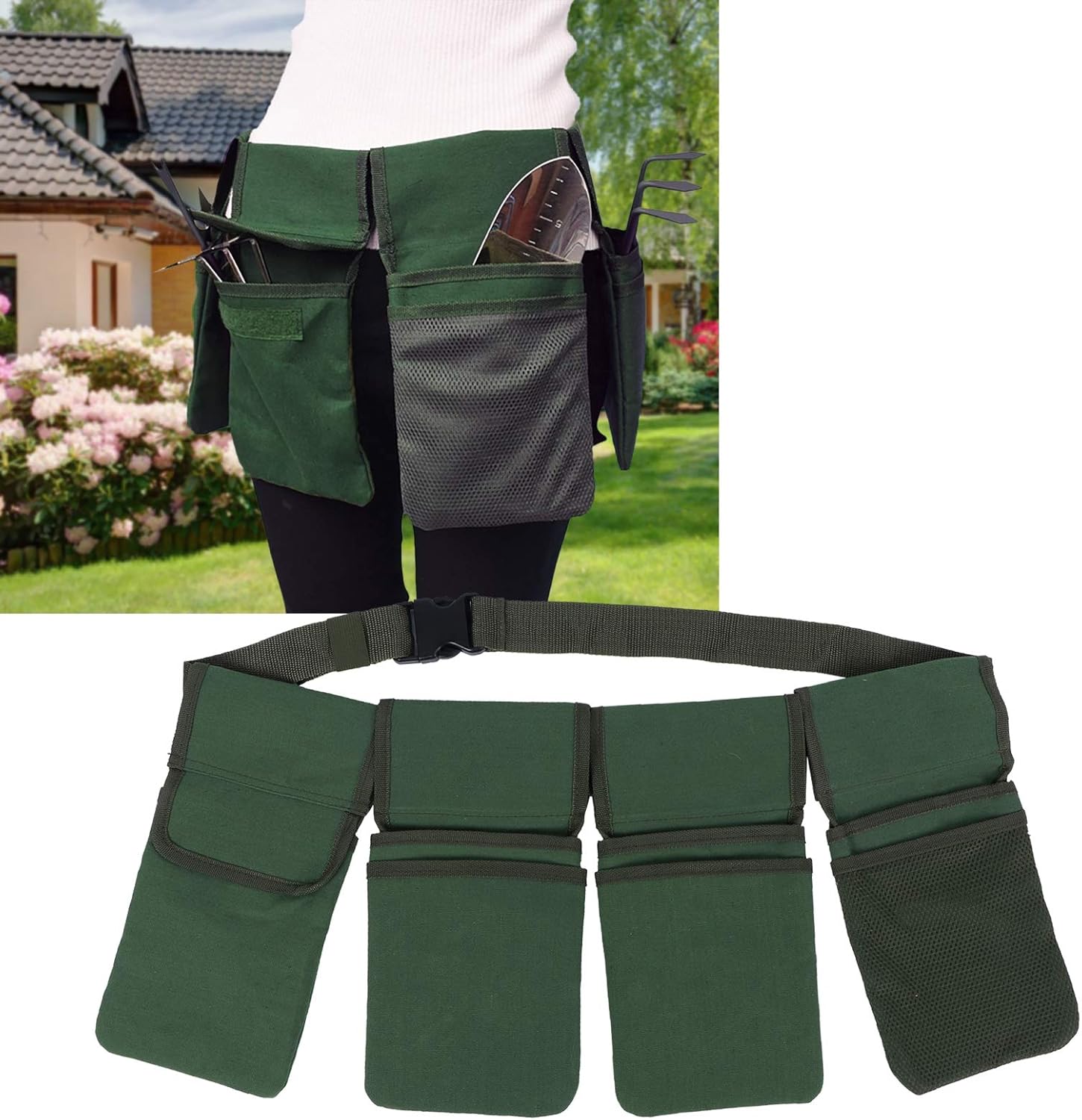 Optimisez votre jardinage avec la Ceinture à Outils EBTOOLS : Pratique et Organisée !