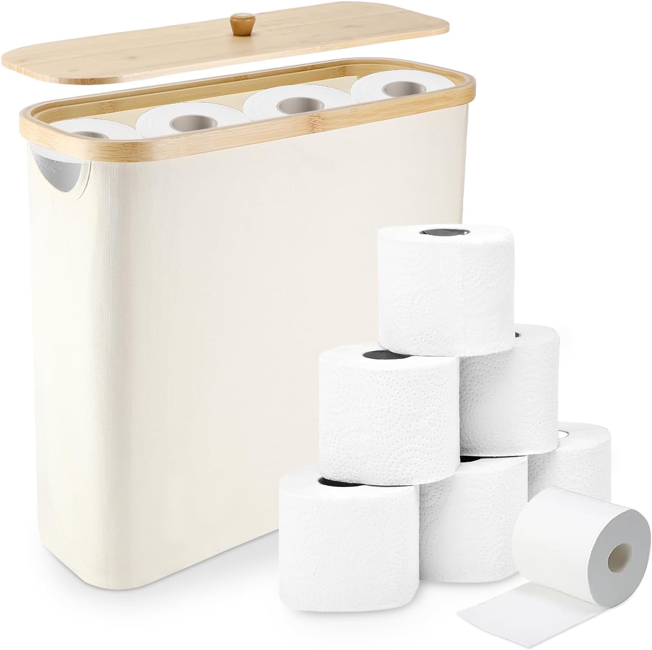 Optimisez votre Salle de Bain avec le Rangement Papier Toilette Zikenis : Élégance et Praticité
