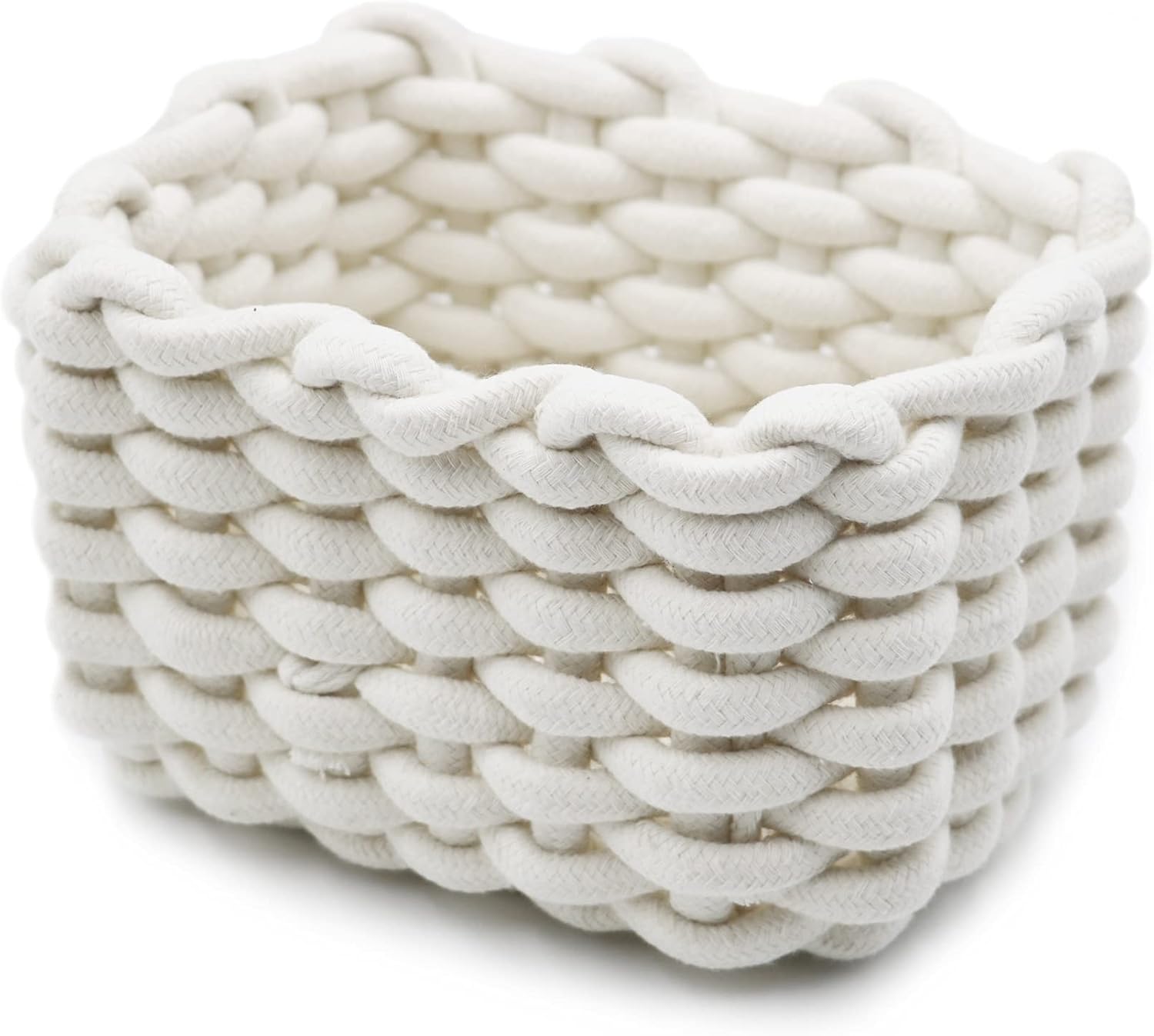 Organisez avec Élégance : Avis sur le Panier de Rangement Icegrey en Corde de Coton