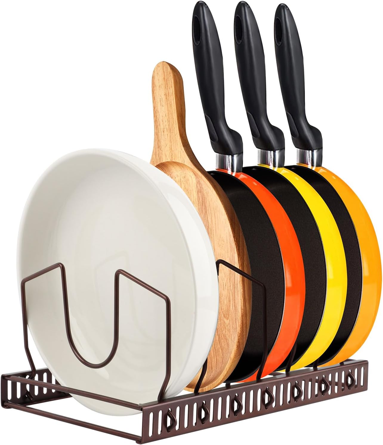 Organisez Votre Cuisine : Avis sur le Rangement Couvercle Casserole avec 7 Compartiments Réglables