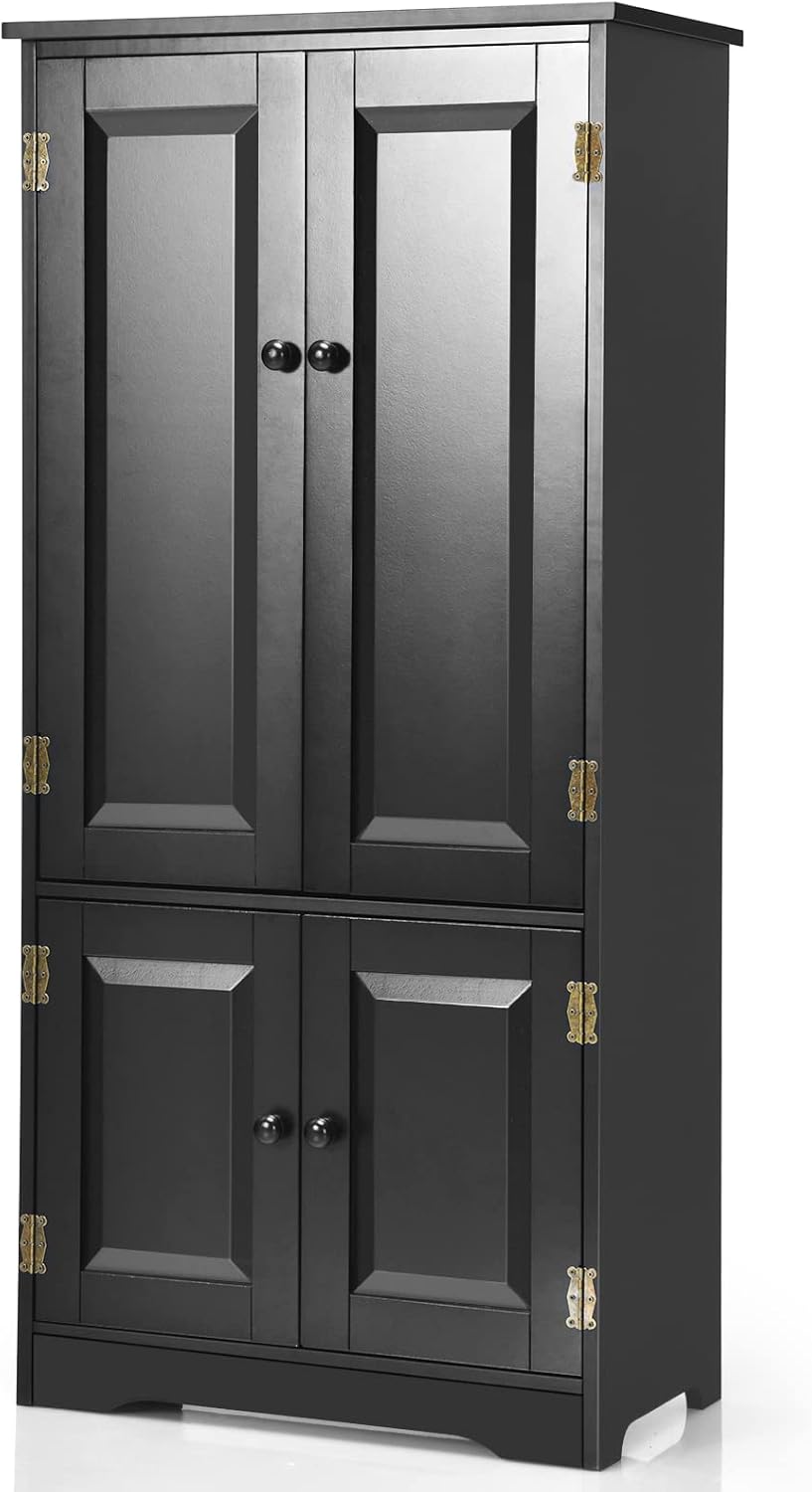 Organisez Votre Espace avec l’Armoire Multifonction GIANTEX : Élégance et Rangement Pratique!