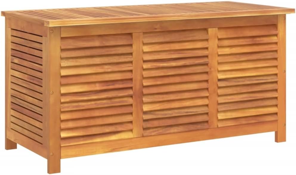 Rangement Élégant : Découvrez la Boîte de Jardin Persienne vidaXL en Bois Acacia!