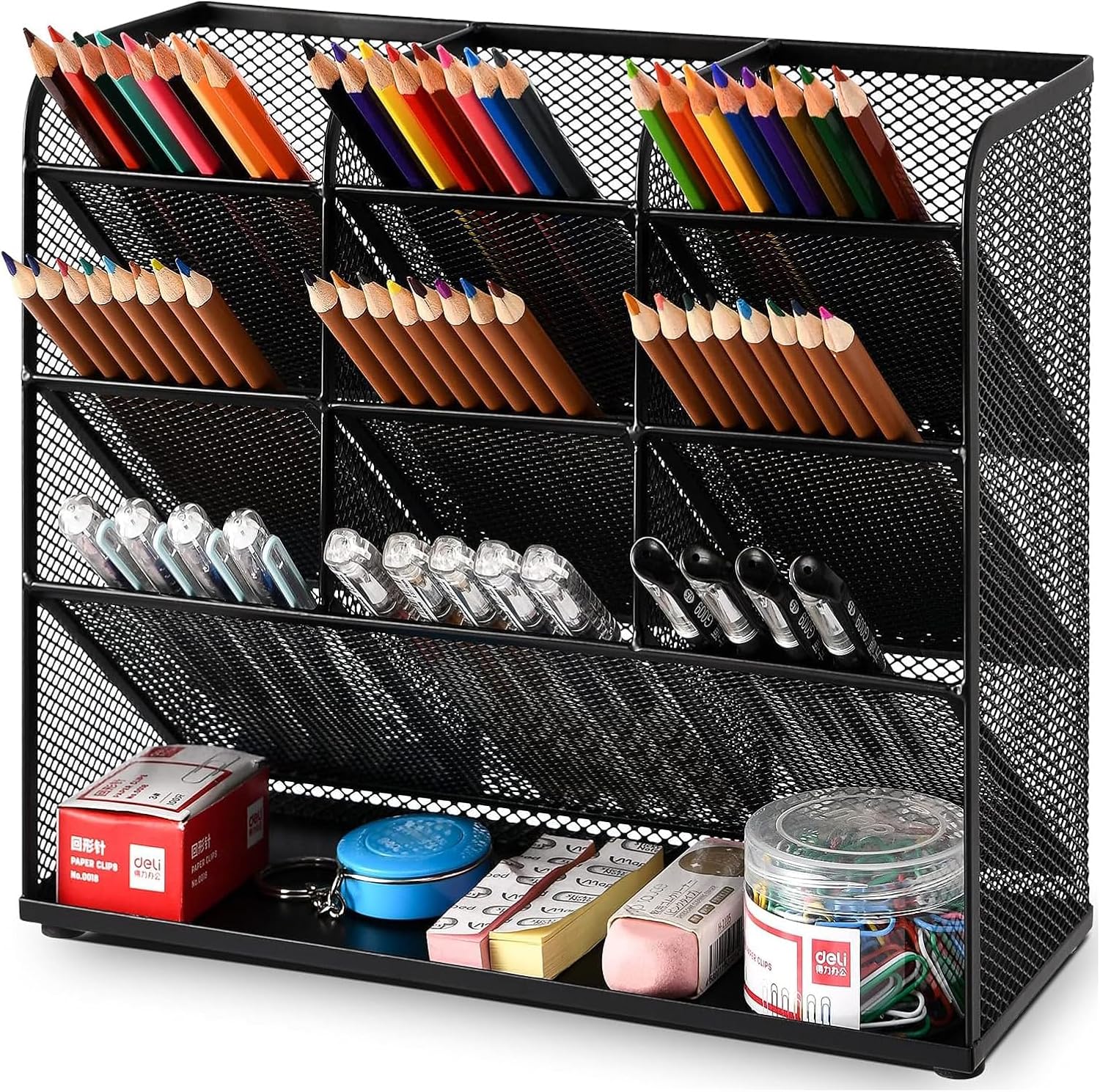 Restez organisé avec le Marbrasse Organiseur de Bureau en Maille : Alliez style et fonctionnalité!