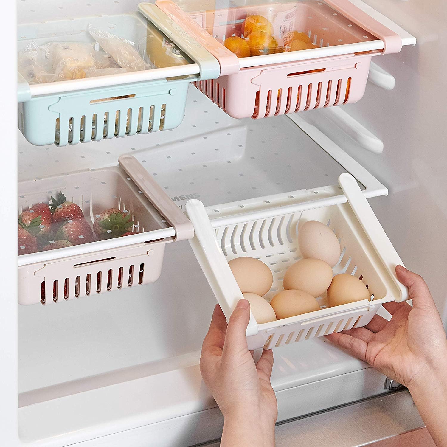 Révolutionnez Votre Frigo : Avis sur le HapiLeap Boite Rangement Escamotable (4 Pack)!