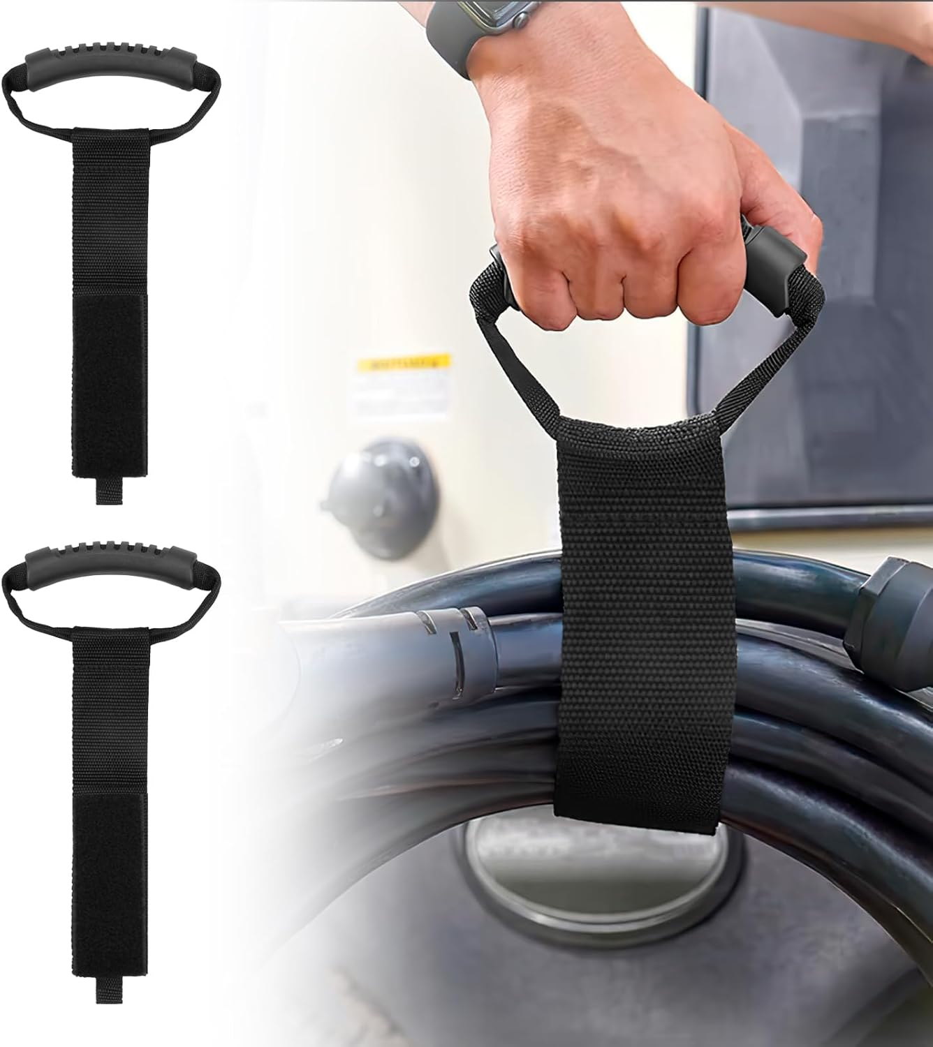 Simplifiez Votre Espace avec le 2pcs Organisateur De Câbles : Le Must-Have pour un Rangement Efficace!
