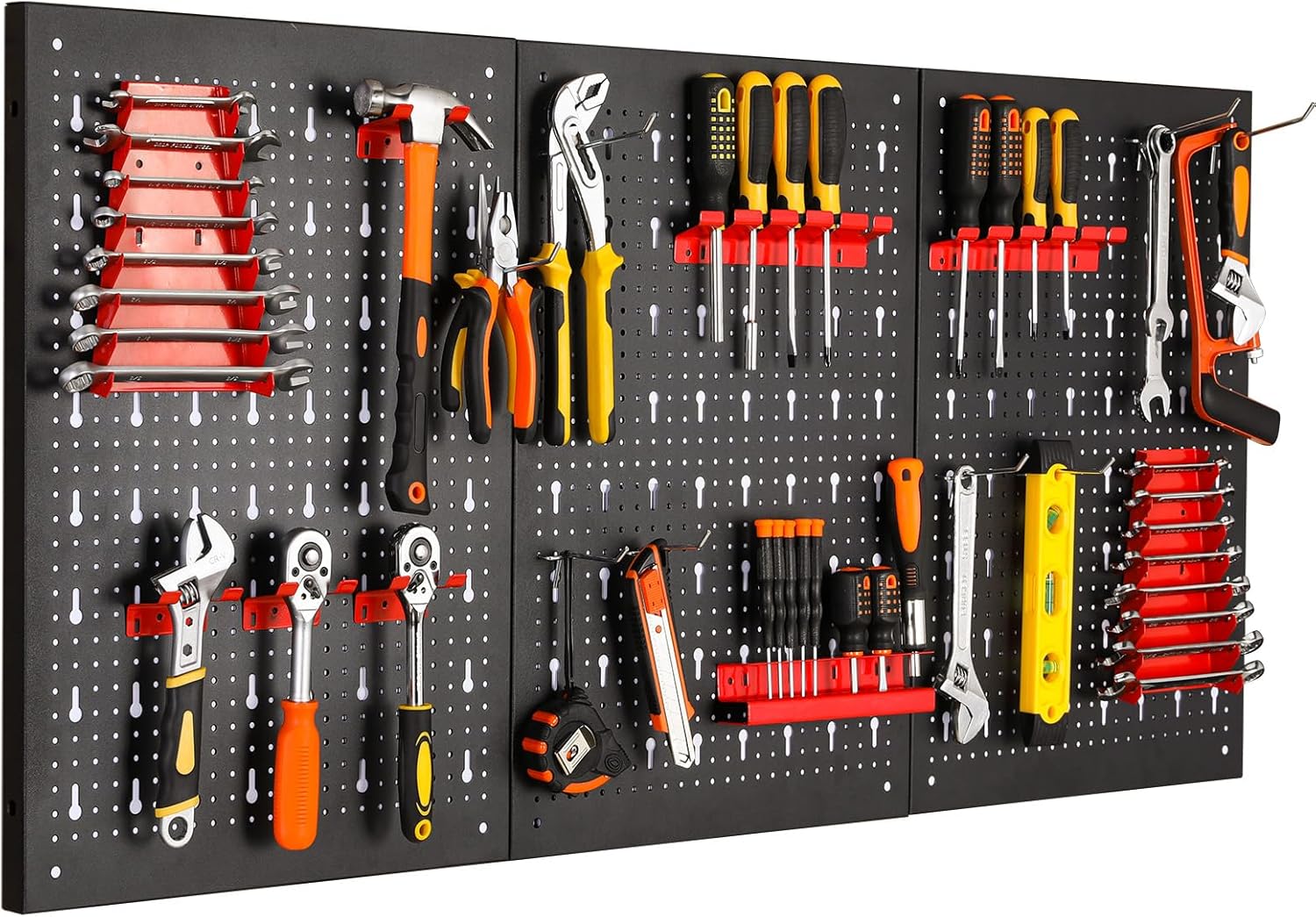 Transformez votre Atelier avec le LIFERUN Porte Outils Mural : Rangement Pratique et Élégant!