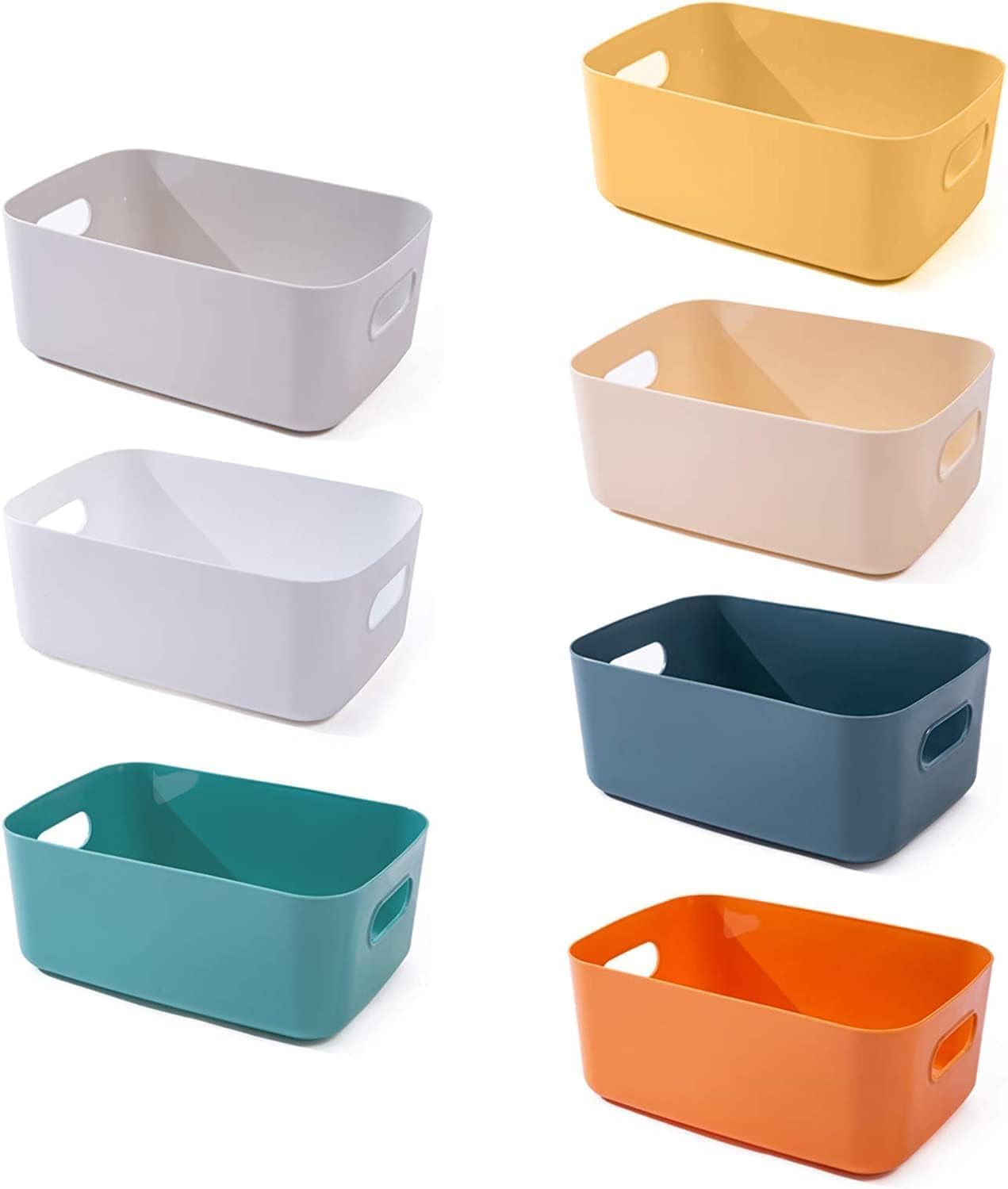 Transformez votre espace avec le lot de 7 paniers de rangement OWill !