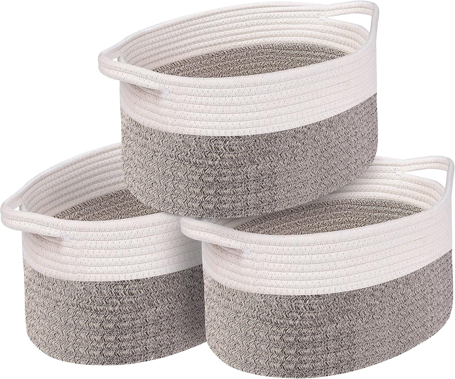 Transformez votre espace avec les paniers rangement tissés OUTBROS : Élégance et organisation en un seul lot !