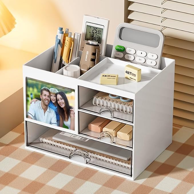 Transformez votre Espace avec l’Organiseur Bureau SOSINYA : Praticité et Style au Rendez-vous !