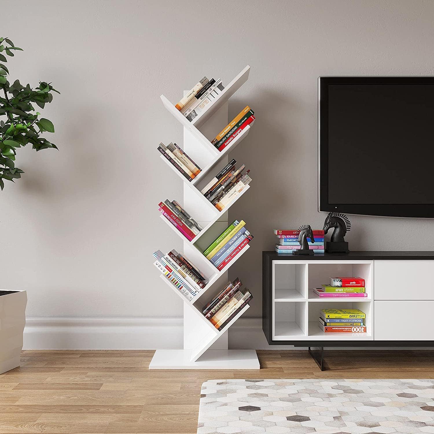 YITAHOME : L’Étagère Industrielle Parfaite pour Votre Salon et Bureau!