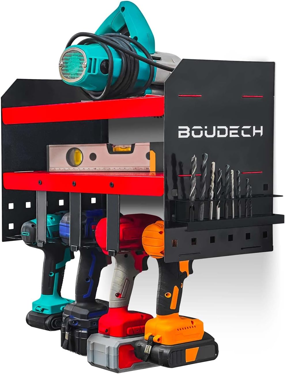 BOUDECH Taka : L'Étagère Murale Indispensable pour Organiser Vos Outils de Garage!