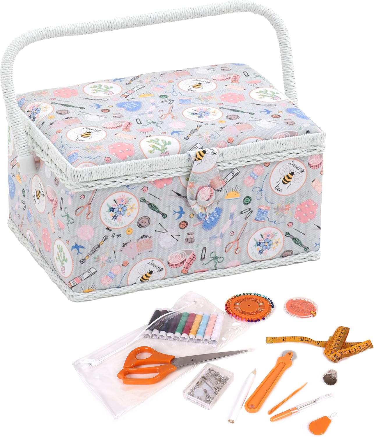 Découvrez la Boîte de Rangement Hobby Gift : Votre Kit de Couture Complet à Domicile!
