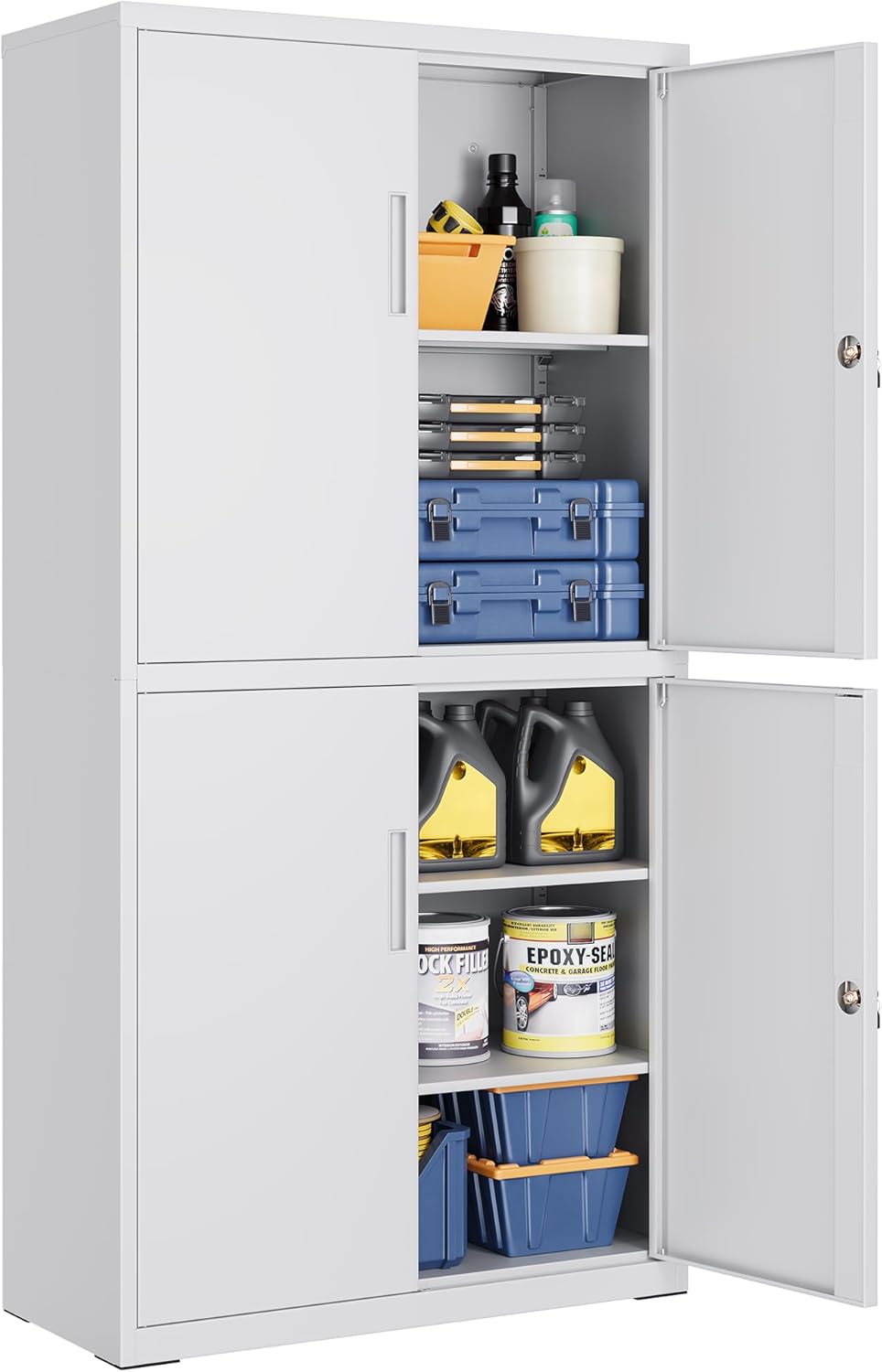 Découvrez l'Armoire de Garage SONGMICS : Pratique, Sécurisée et Élégante !