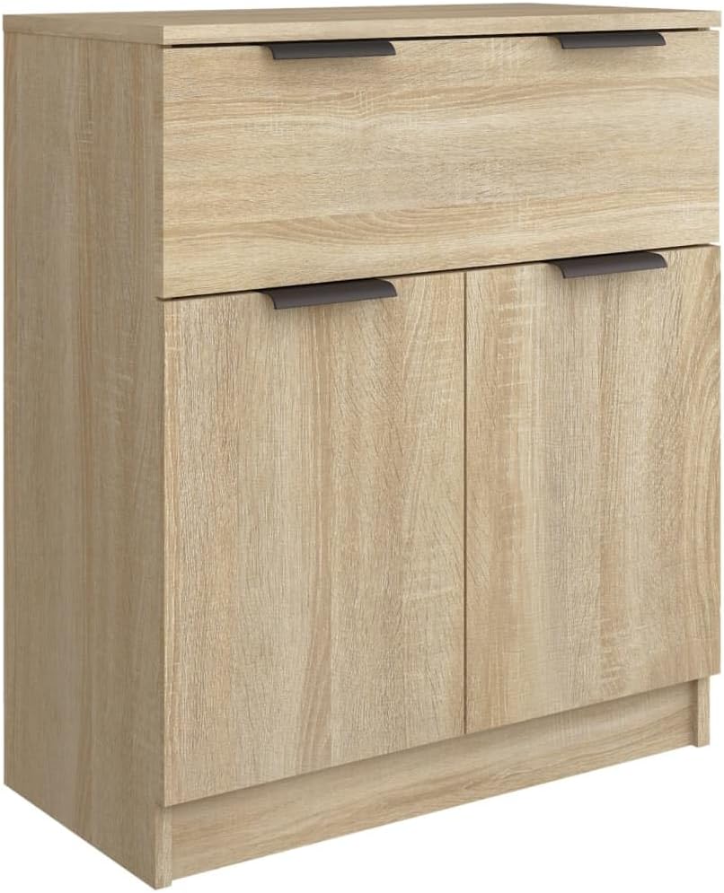 Découvrez le Buffet Organisateur vidaXL : Élégance et Rangement Optimal en Chêne Sonoma!