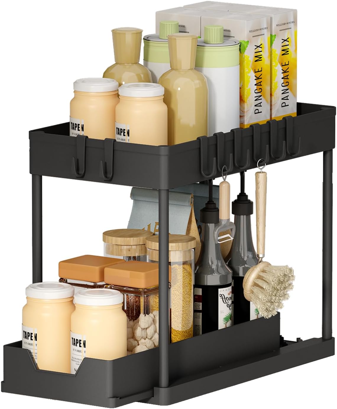 Découvrez l'Étagère Sous Évier Meltrck : Élégance et Rangement Efficace pour Votre Cuisine !