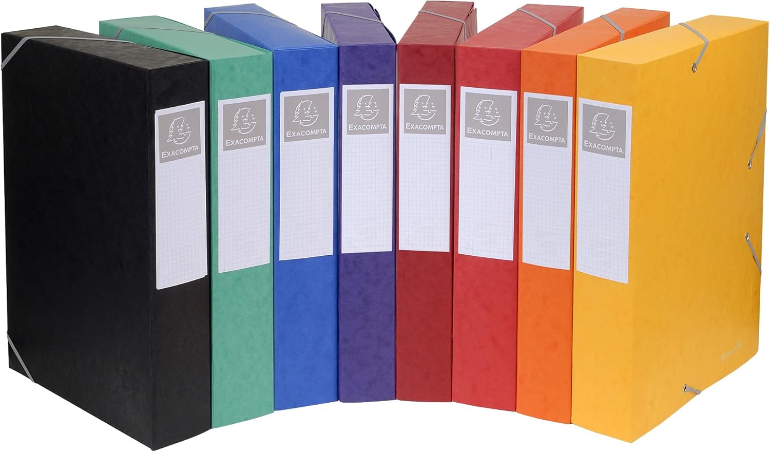Exacompta CARTOBOX : Organisez avec Style ! 10 Boîtes de Classement Colorées à Découvrir