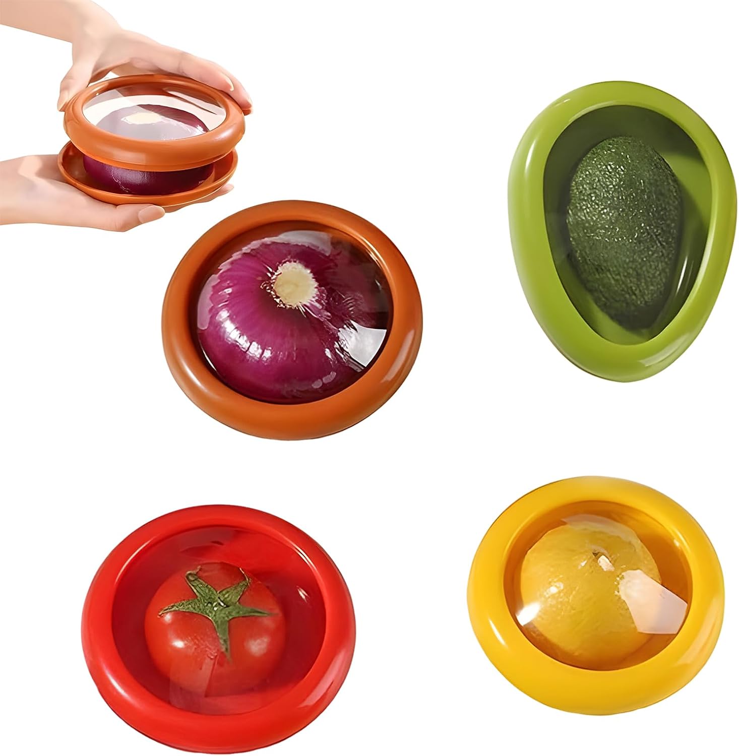 Gardez Vos Fruits Frais avec le Lot de 4 Conteneurs WideSmart : La Solutions Économique pour Votre Frigo!