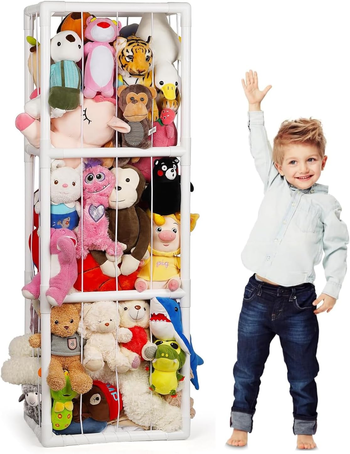 HEYOUTH : Le Rangement Idéal pour Les Peluches de Vos Enfants !
