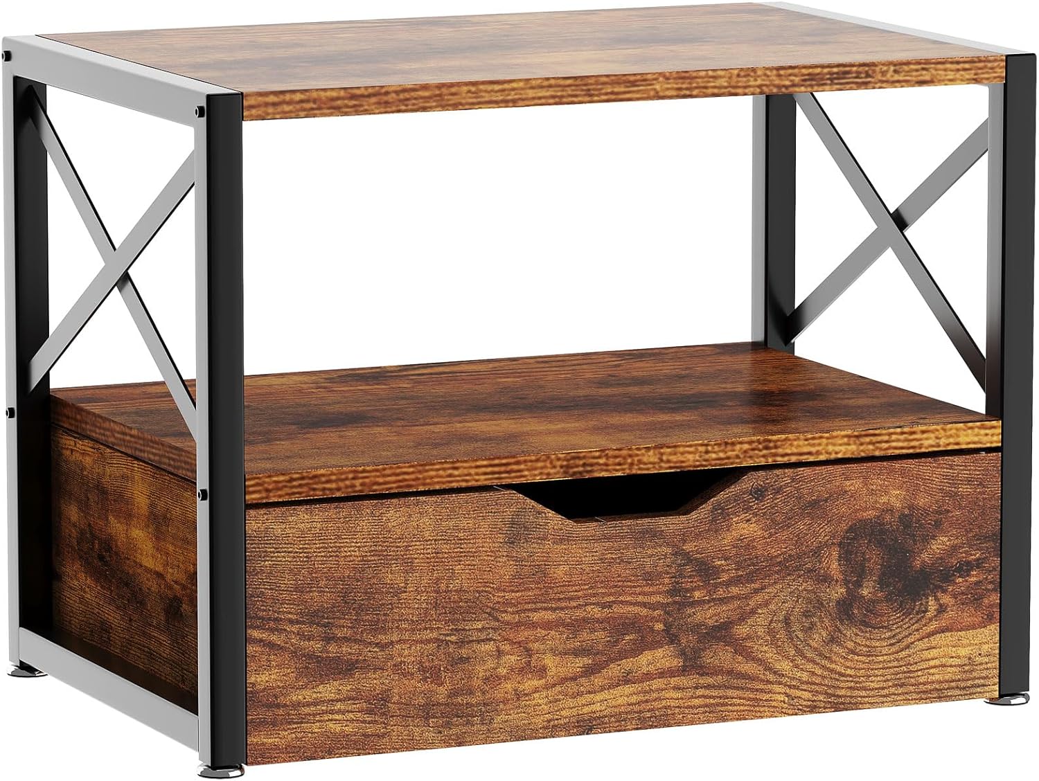IBUYKE 2 Tier Desktop Printer Stand : L’Organisateur Essentiel pour Votre Bureau à Domicile!