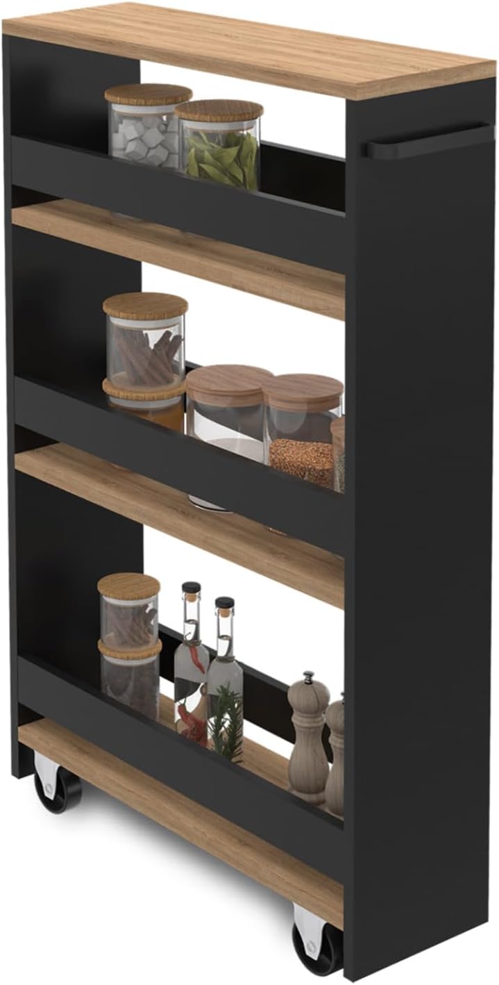 IDMarket HAGA : Votre Desserte de Cuisine Pratique et Élégante !