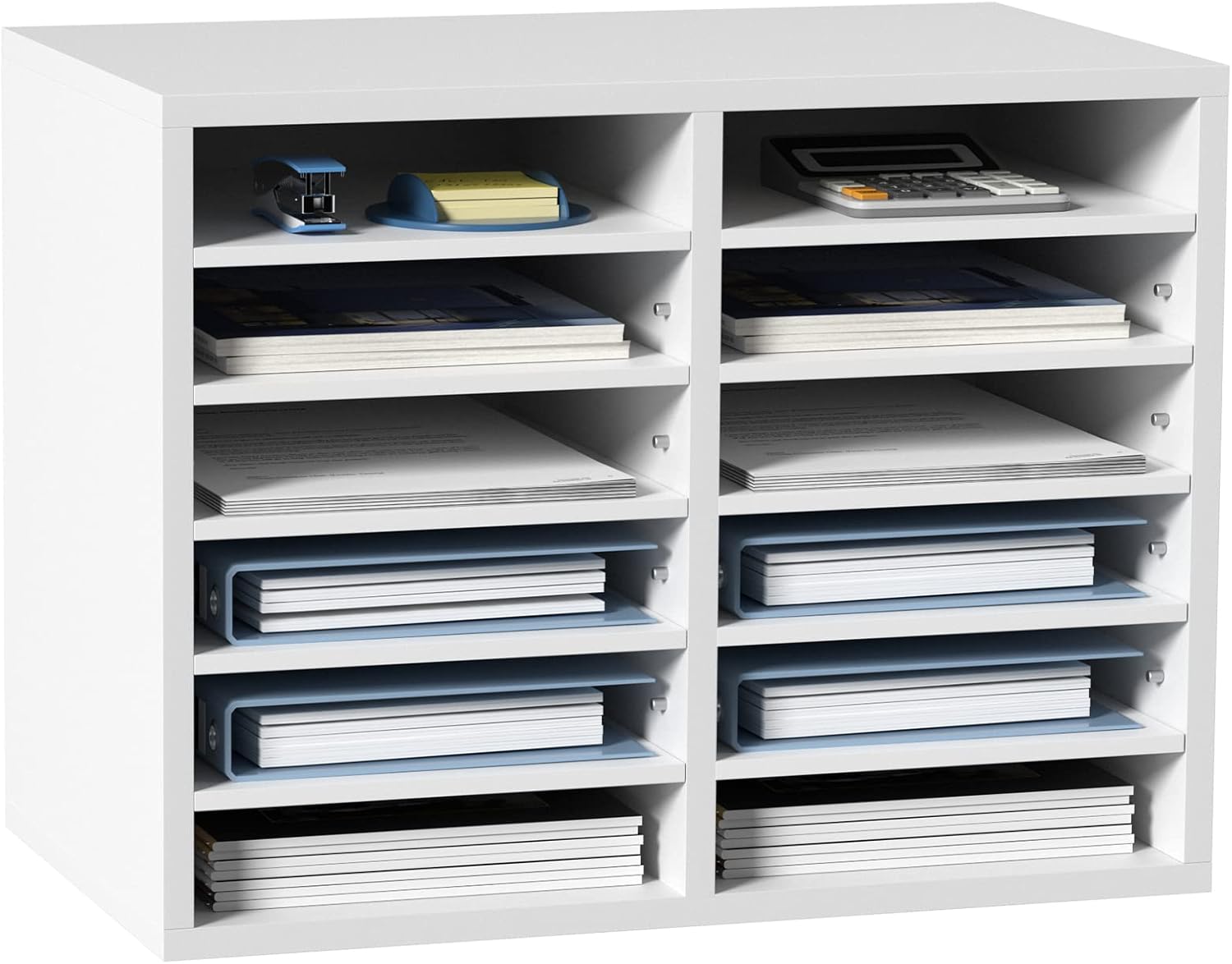 LE VEVOR Organisateur de Bureau : Rangement Élégant et Pratique en 12 Compartiments!