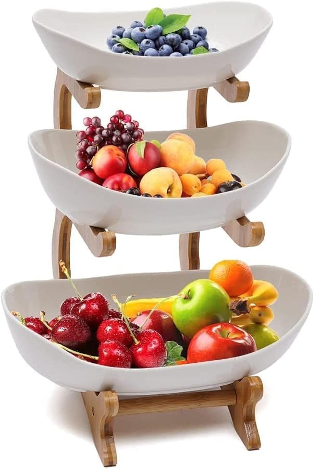 Élevez Votre Cuisine avec la Corbeille à Fruits 3 Étagés Dreamhigh®!