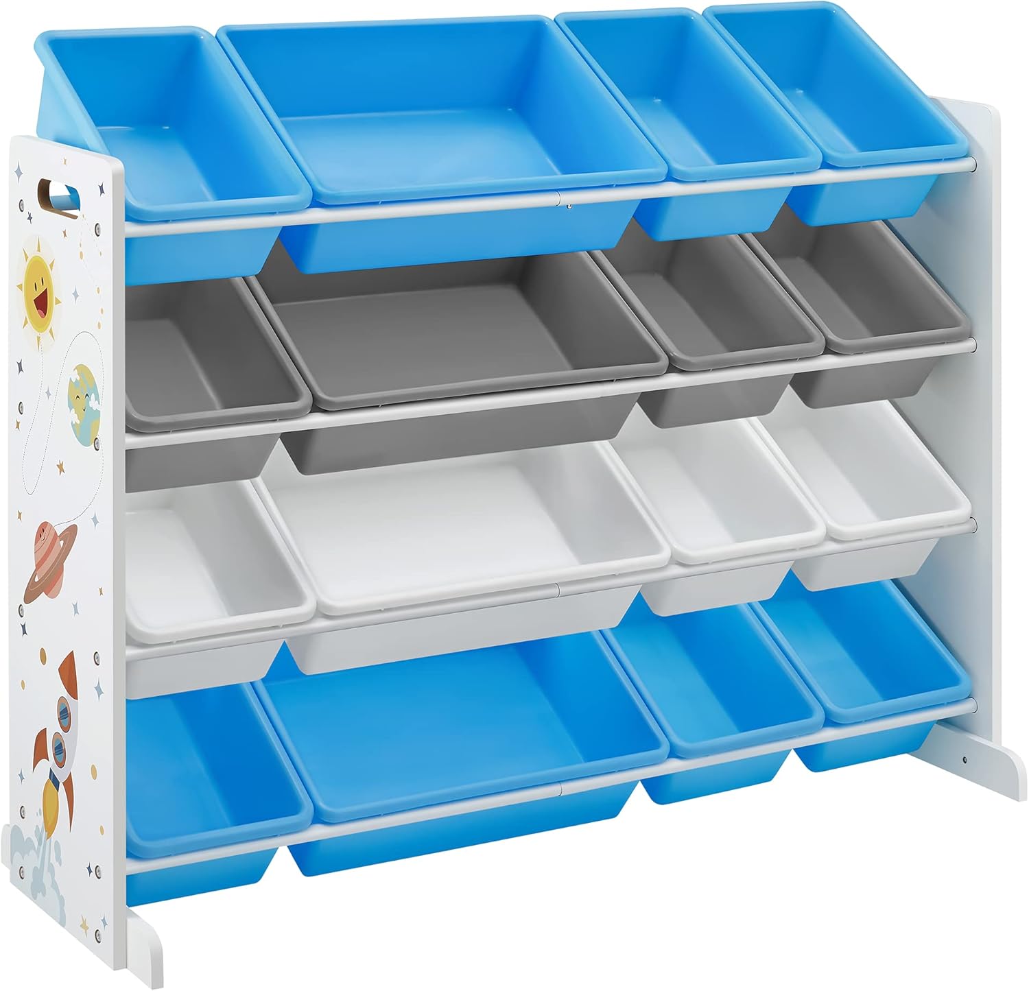 Libérez l'Espace : Avis sur le Meuble de Rangement Enfant SONGMICS à 4 Niveaux !