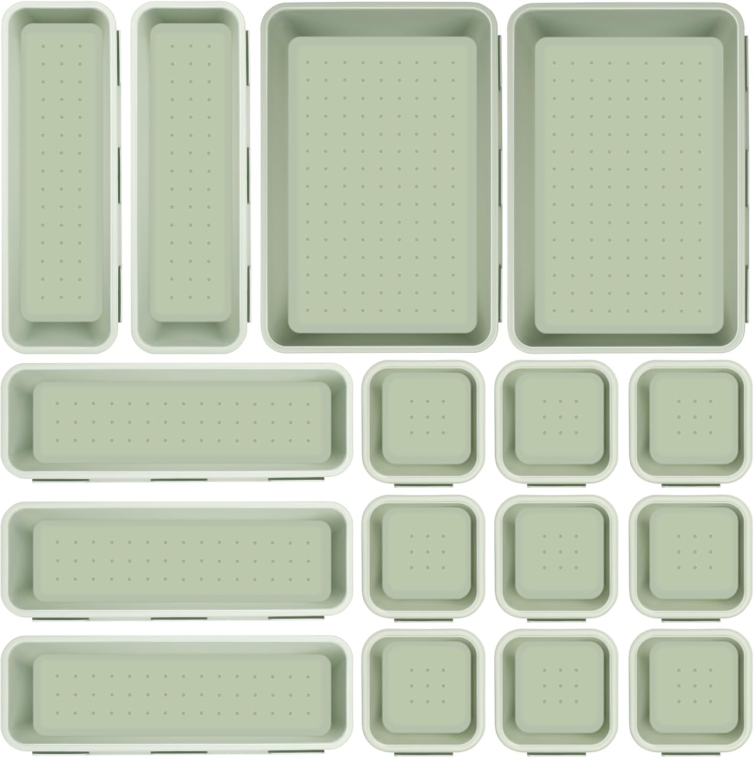 Maximisez votre Espace avec le Lot de 16 Compartiments de Rangement Royouzi !
