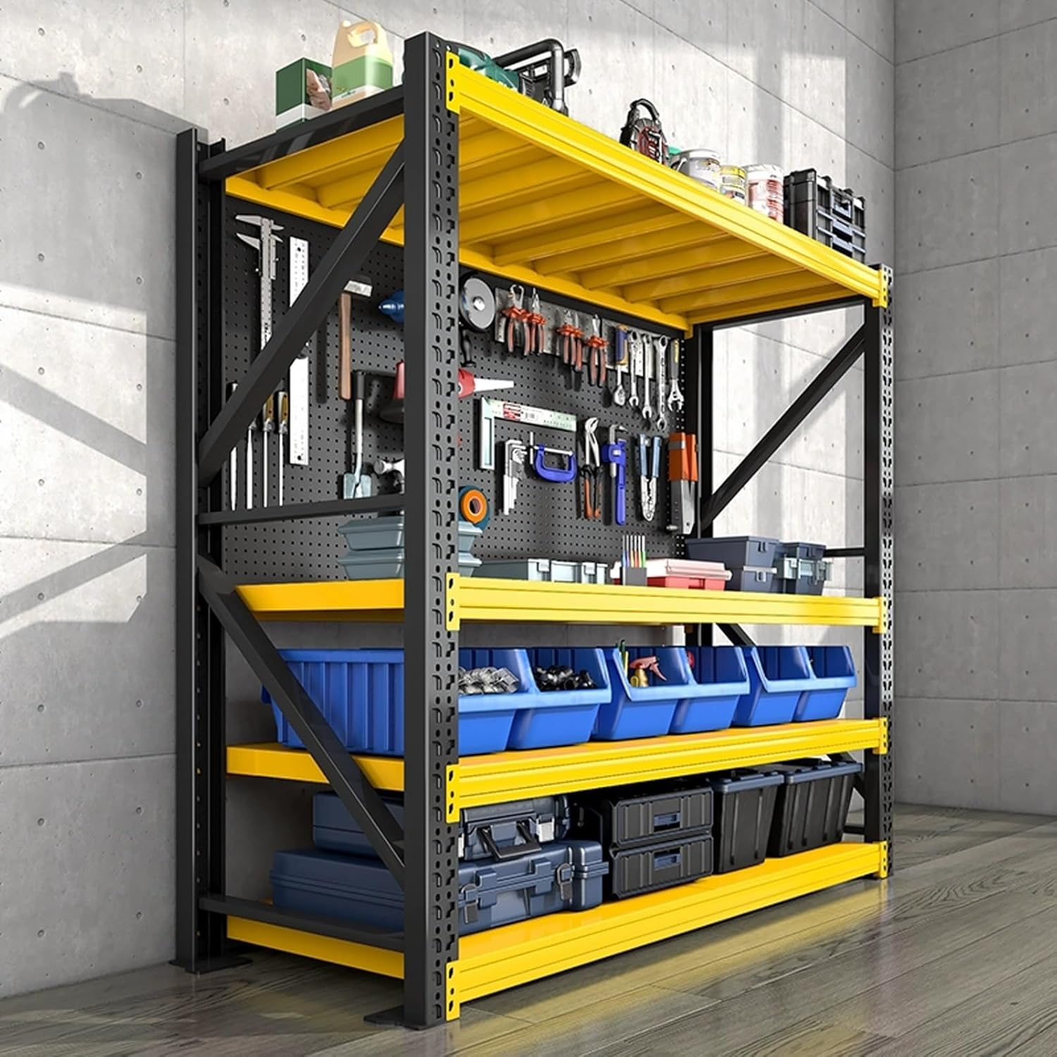 Maximisez votre Espace avec l'Étagère de Rangement à Quatre Couches LYUCAYHQ !