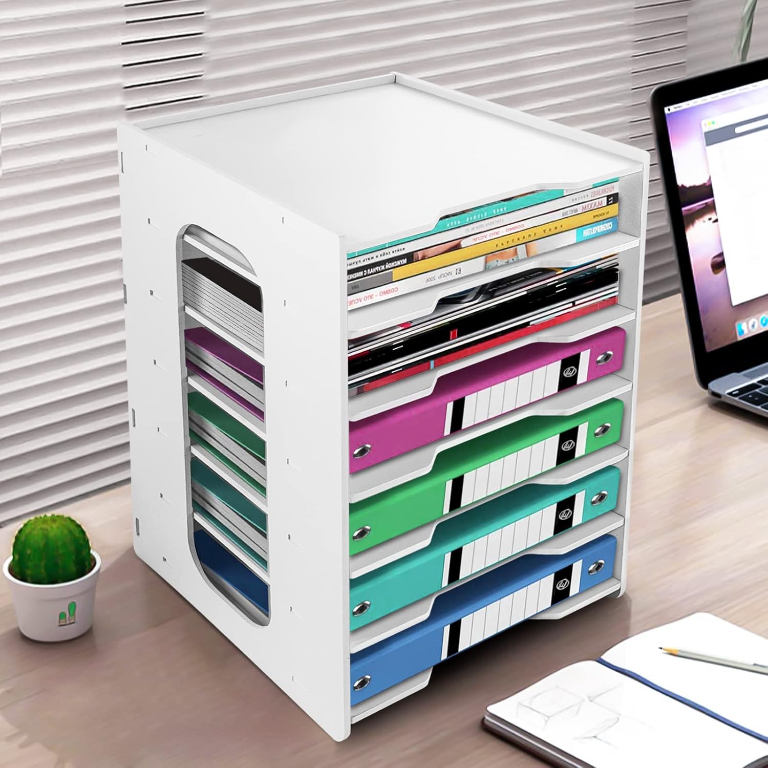 Optimisez Votre Bureau avec l'Organisateur Cinnani 7 Niveaux : Idéal pour Documents A4 et Courrier!